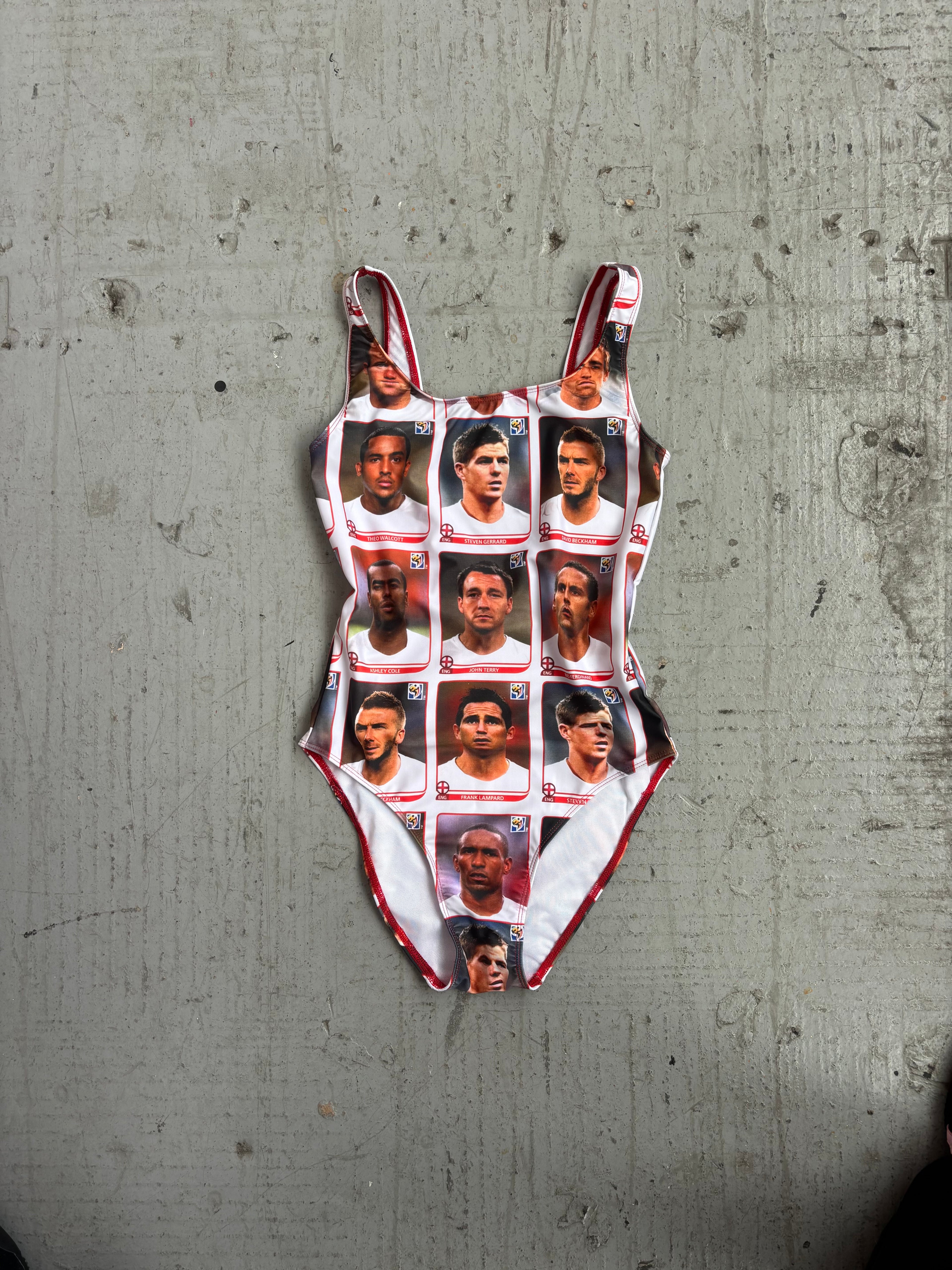FOOTBALL STICKER SWIMSUIT